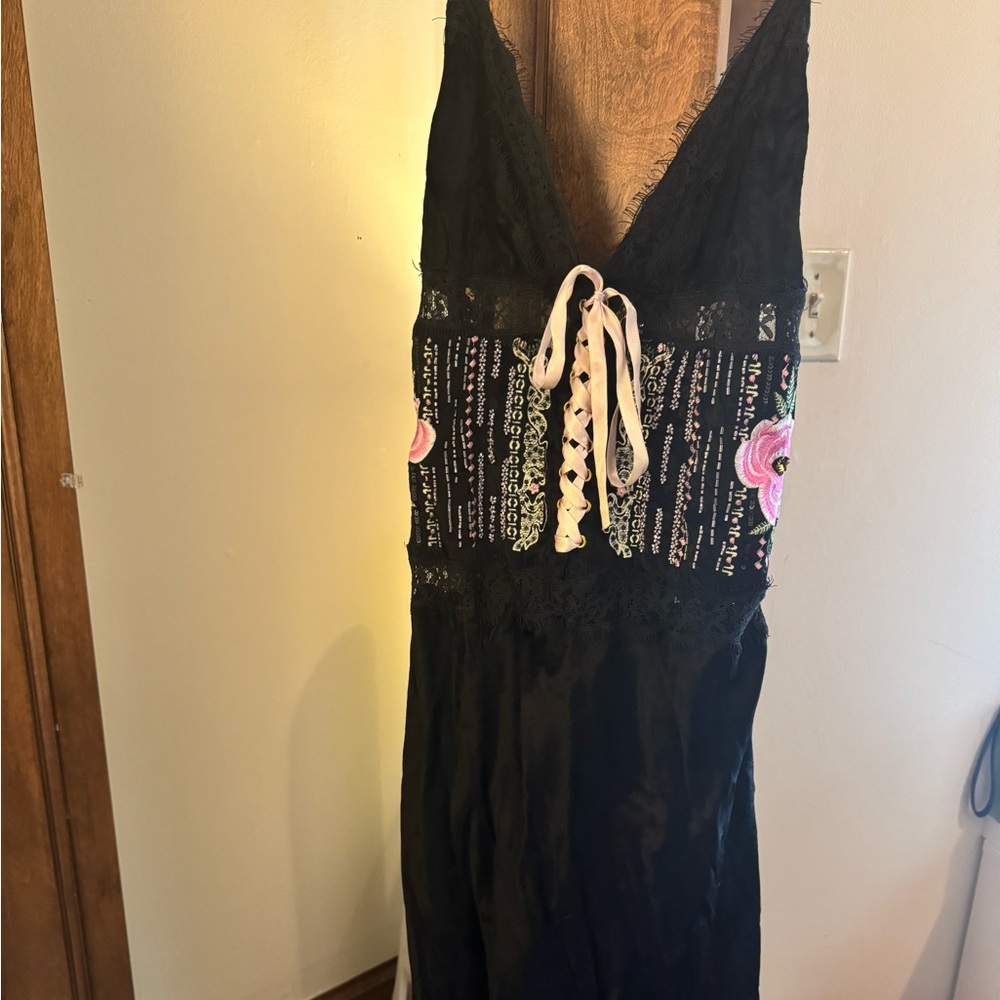 NWT Fillyboo A Kiss From A Rose Bias Maxi Dress